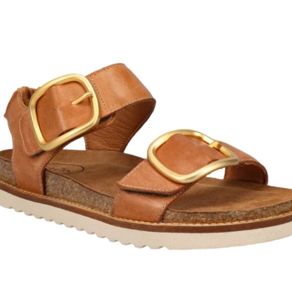 New In Box - Taos "On the Double" Sandals - Size 9-9.5 US, Caramel (sz EU 40) - Picture 6 of 8